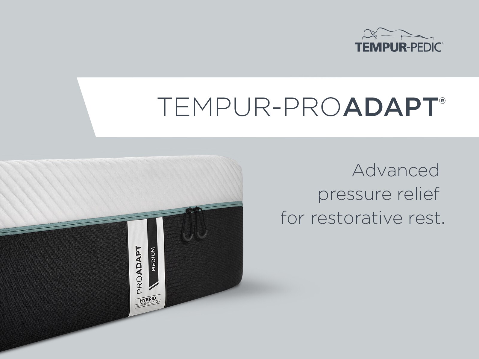 TEMPUR-ProAdapt® 12" Medium Hybrid Previous Gen Mattress